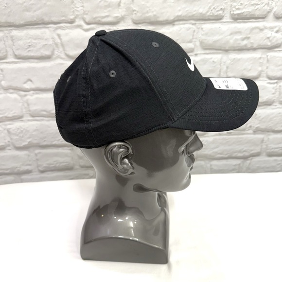 NEW Nike [M/L] Men's Heathered CLUB Golf Hat/Cap-Black/Smoke Grey HF5289-010 New - Picture 3 of 11